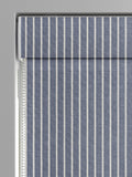 Franklin navy blue stripe roman blind, UK version