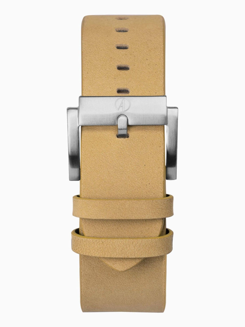 Accurist brown origin leather strap chronograph watch - British product