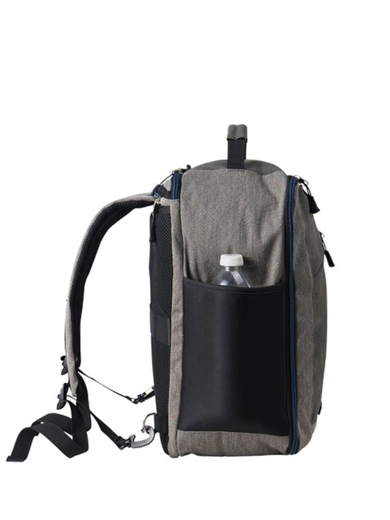 Cabin Max Manhattan travel bag grey blue 40x20x25, imported from the UK