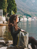 Cabin Max Manhattan travel bag grey blue 40x20x25, imported from the UK