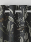 Graham & Brown Midnight Black Glasshouse curtains, UK version
