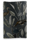 Graham & Brown Midnight Black Glasshouse curtains, UK version