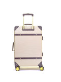 Rock Luggage Gold Vintage Medium Suitcase