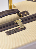 Rock Luggage Gold Vintage Medium Suitcase