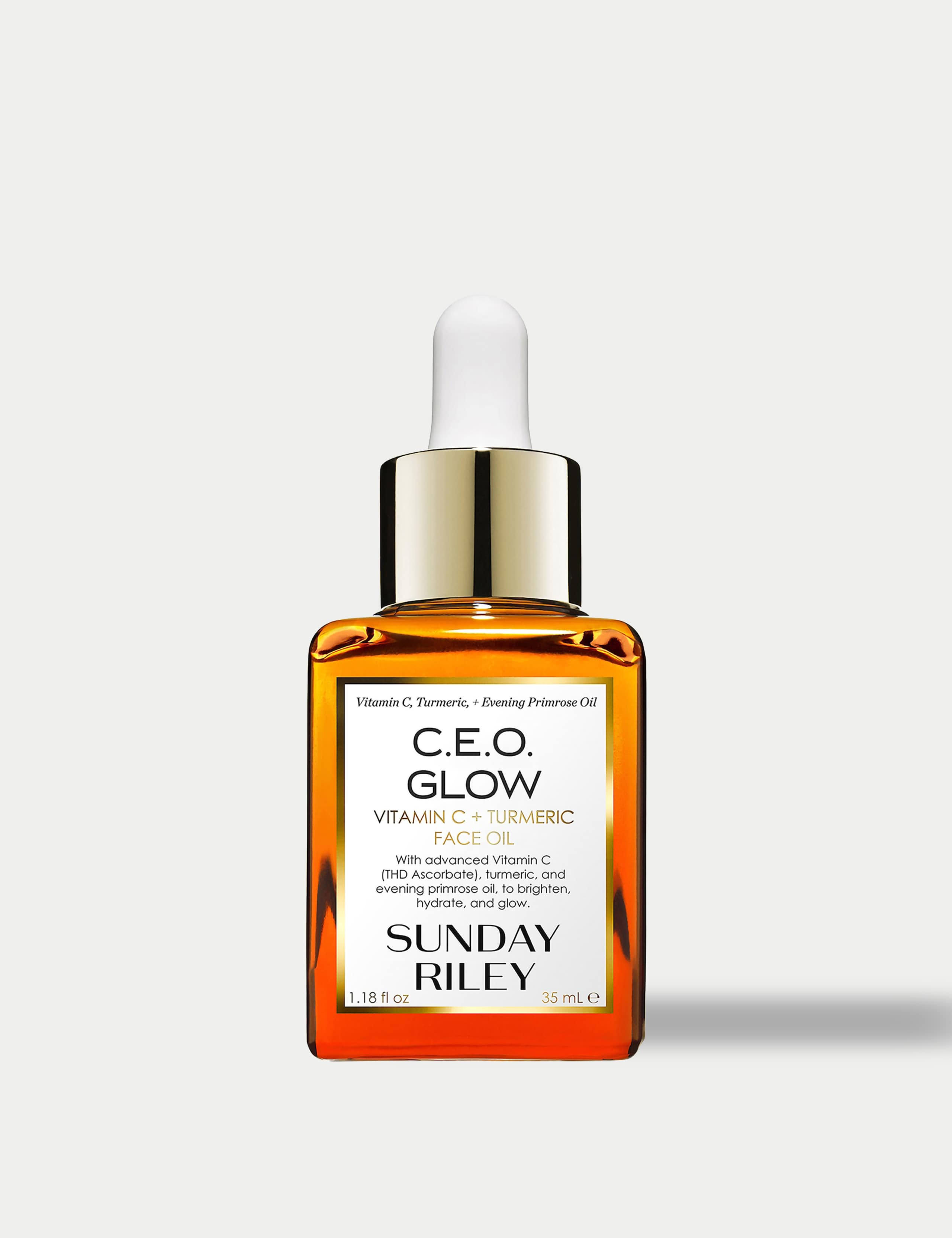 Sunday Riley CEO Glow Vitamin C & Turmeric face oil 35ml - British product