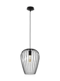 Eglo Newtown large caged pendant light, imported from the UK