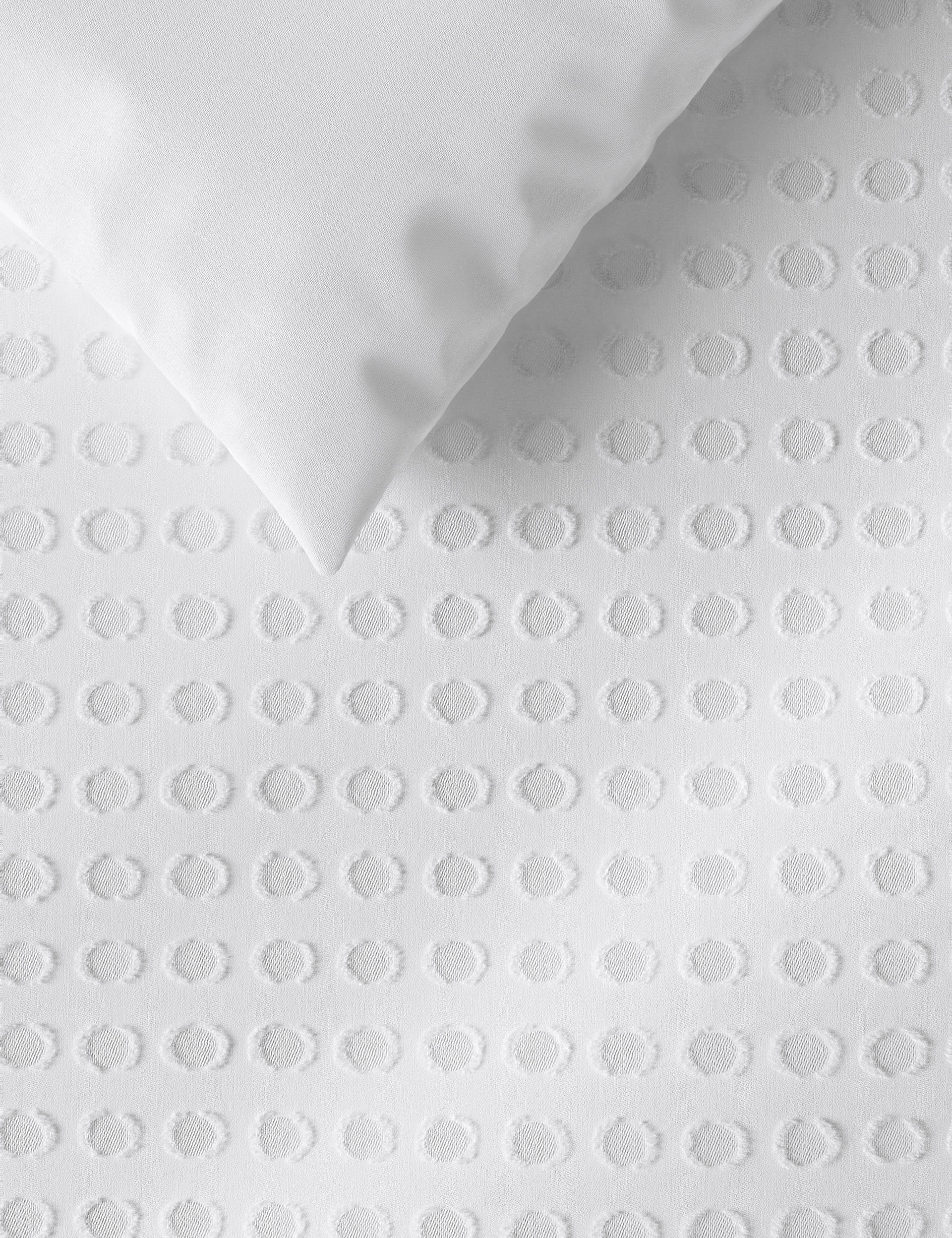 Pure Cotton Spotty Textured Bedding Set