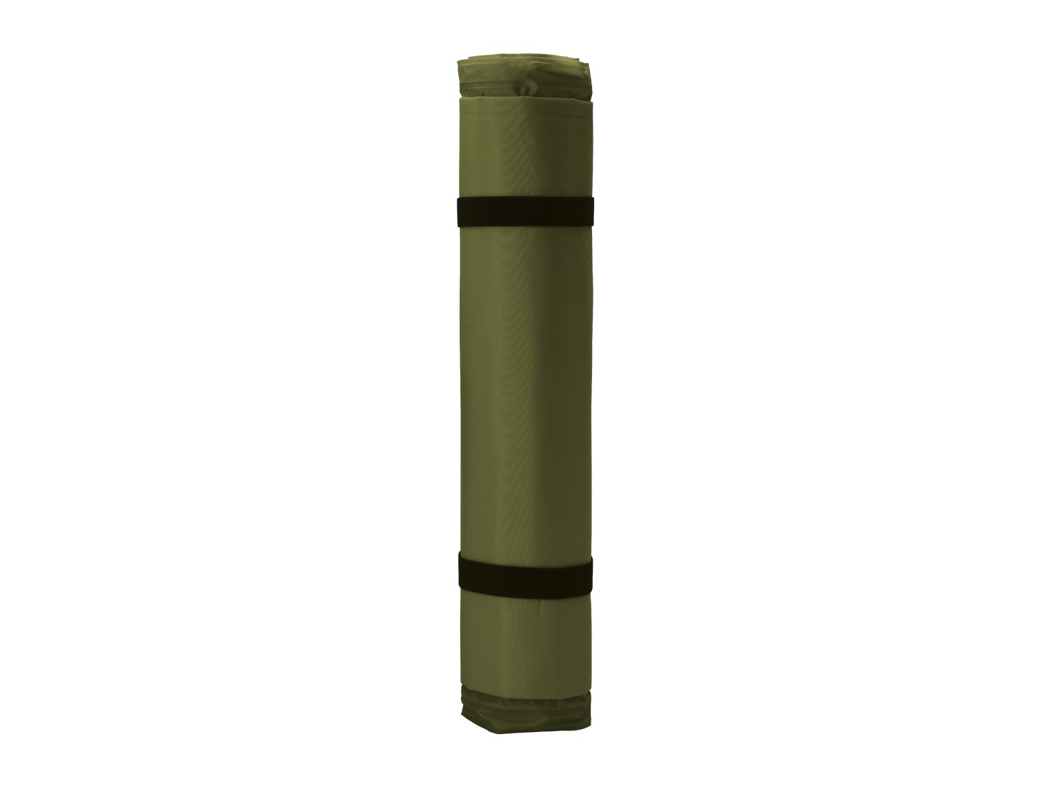Green self-inflating camping mat with 5cm padding - British product