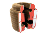 3-in-1 cat scratching board car design with catnip balls - British product