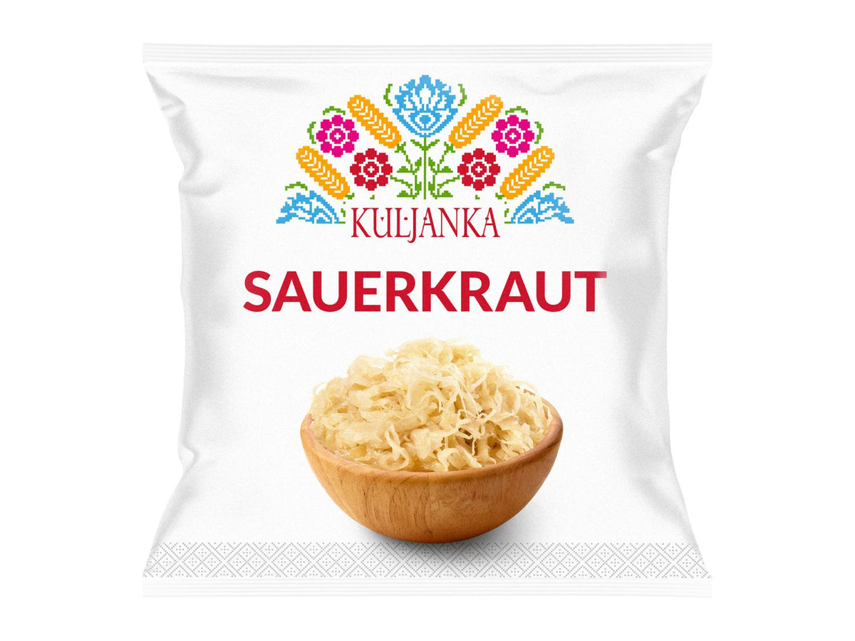 Sauerkraut 800g, drained weight 600g - British product