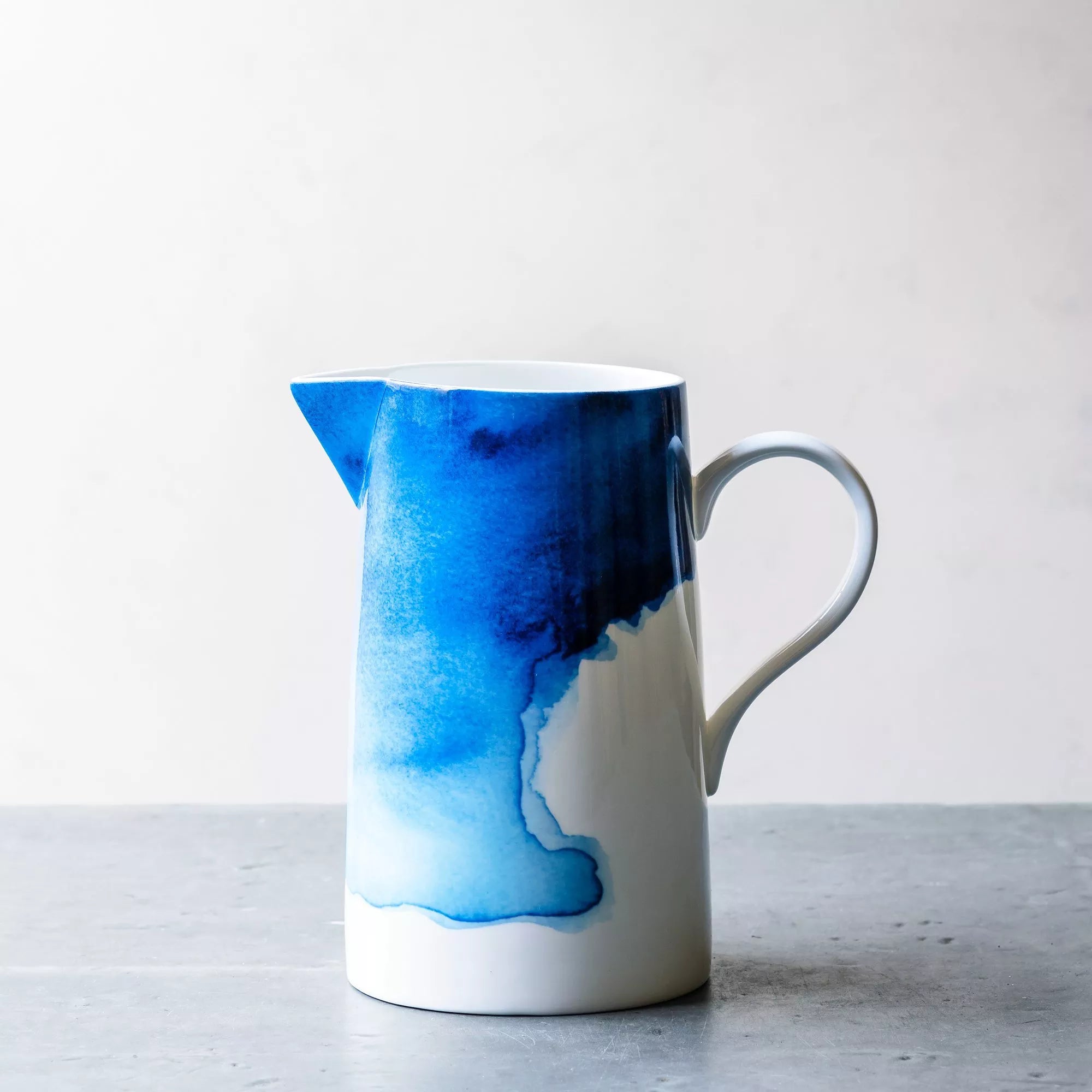 Rick Stein Harlyn Bay jug blue and white 2L, imported from the UK