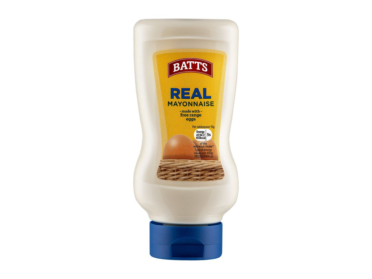 Real Mayonnaise 500ml jar, creamy authentic UK version