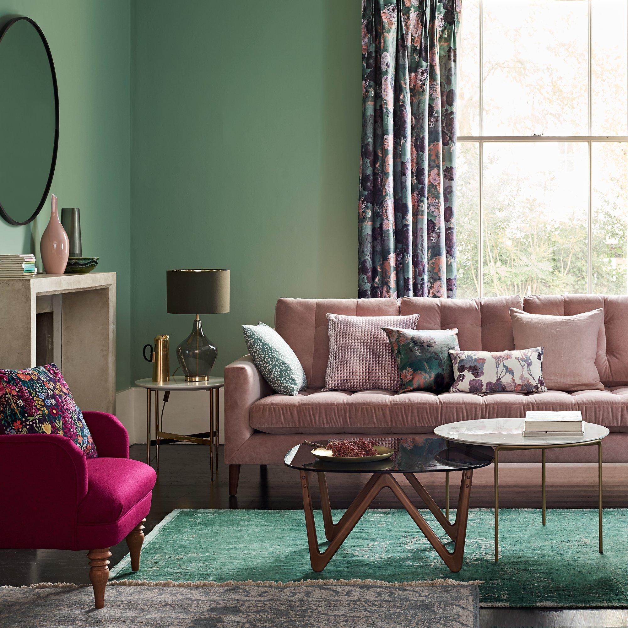 John Lewis Kabir Medallion rug 115x67cm, imported from the UK