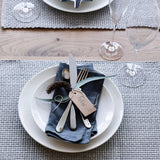 John Lewis Luna fine china dinnerware set Natural 12-piece (British brand)