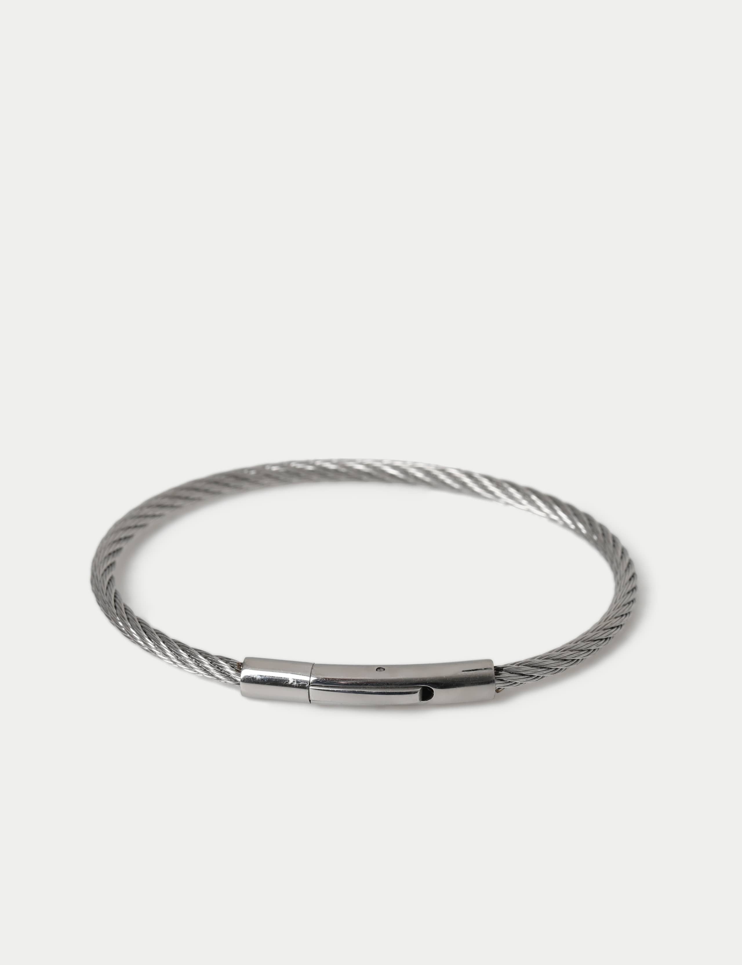Cable Clicker Bracelet magnetic stainless steel jewelry UK version
