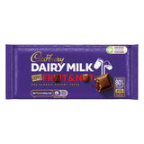 Cadbury Fruit & Nut gluten free chocolate bar, UK version