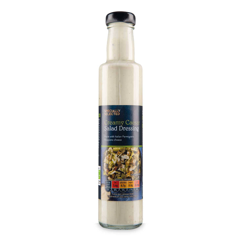 Caesar salad dressing made with Parmigiano Reggiano, UK version