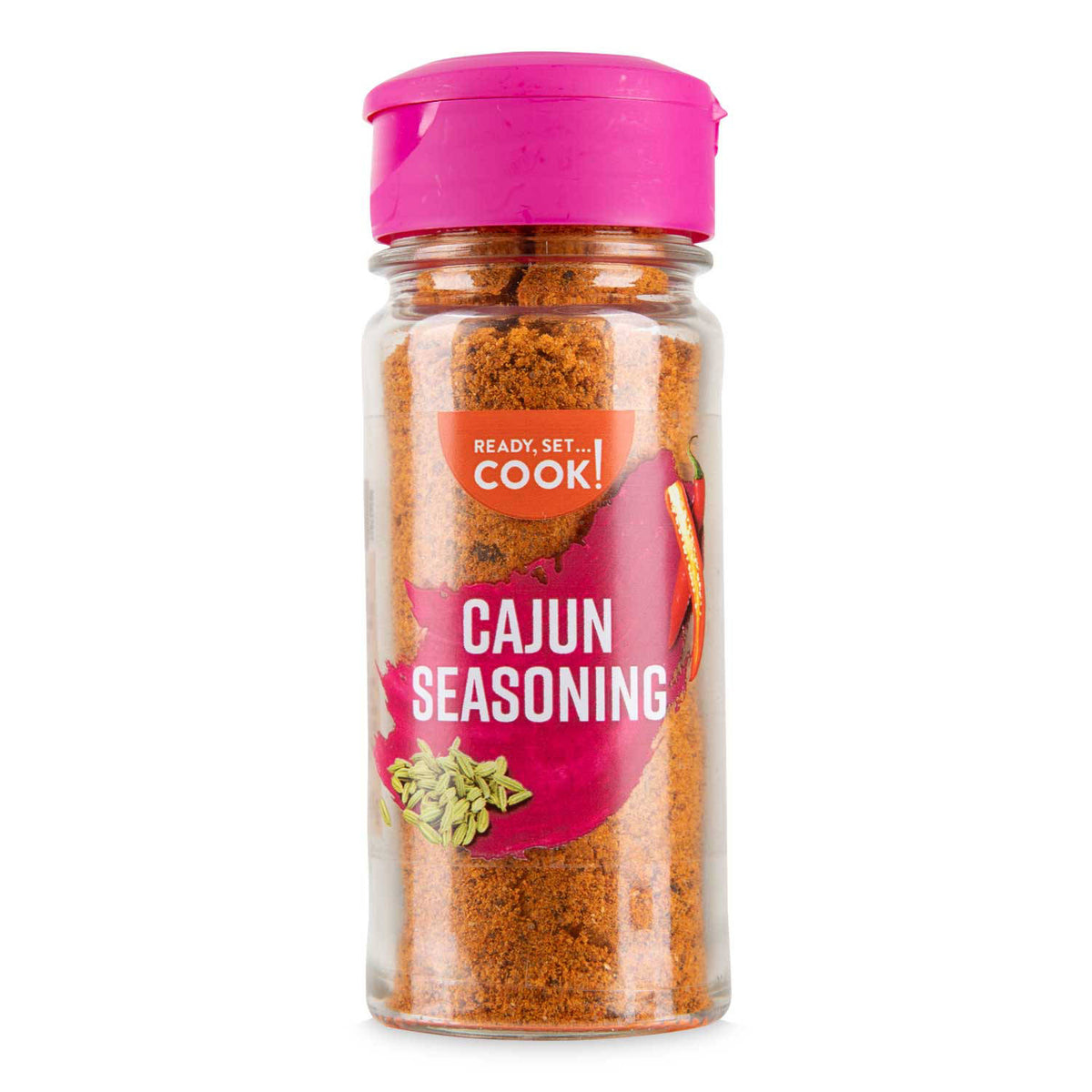 Cajun seasoning spice blend for meat and vegetables, UK version