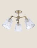Laura Ashley Callaghan ceiling light antique brass, UK version