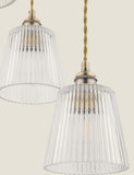 Laura Ashley Callaghan glass pendant light - British product