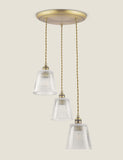 Laura Ashley Callaghan glass pendant light - British product