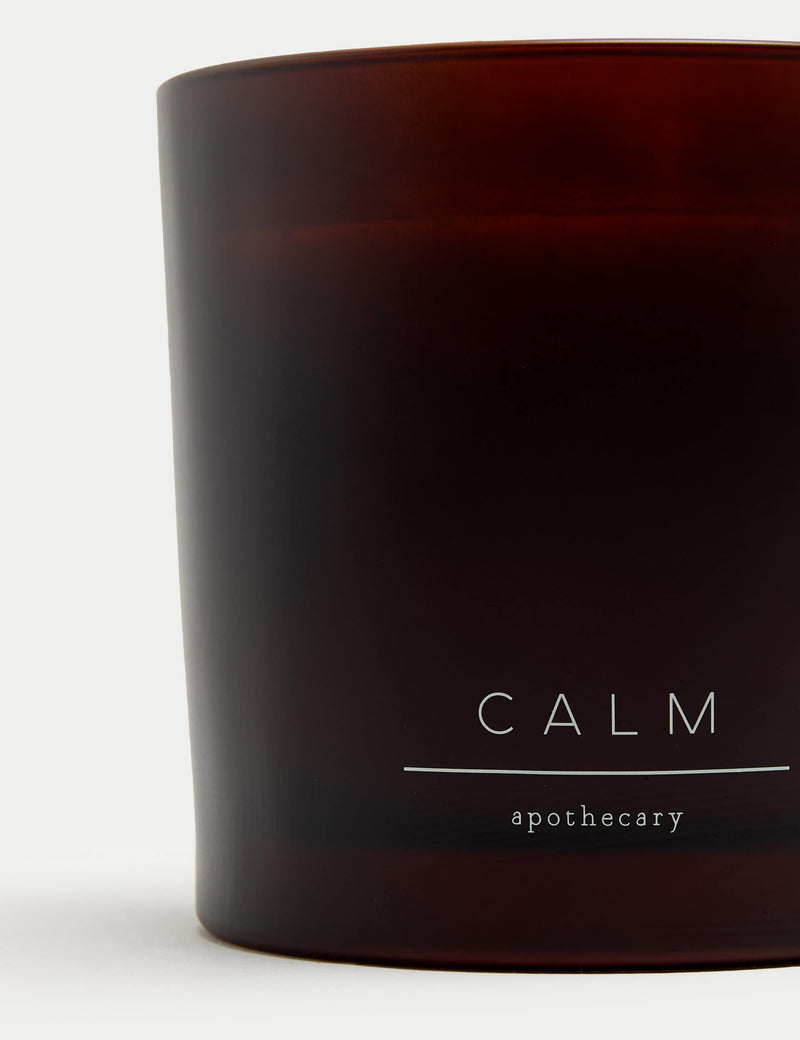 Apothecary Calm 3 wick candle soothing fragrance, UK version