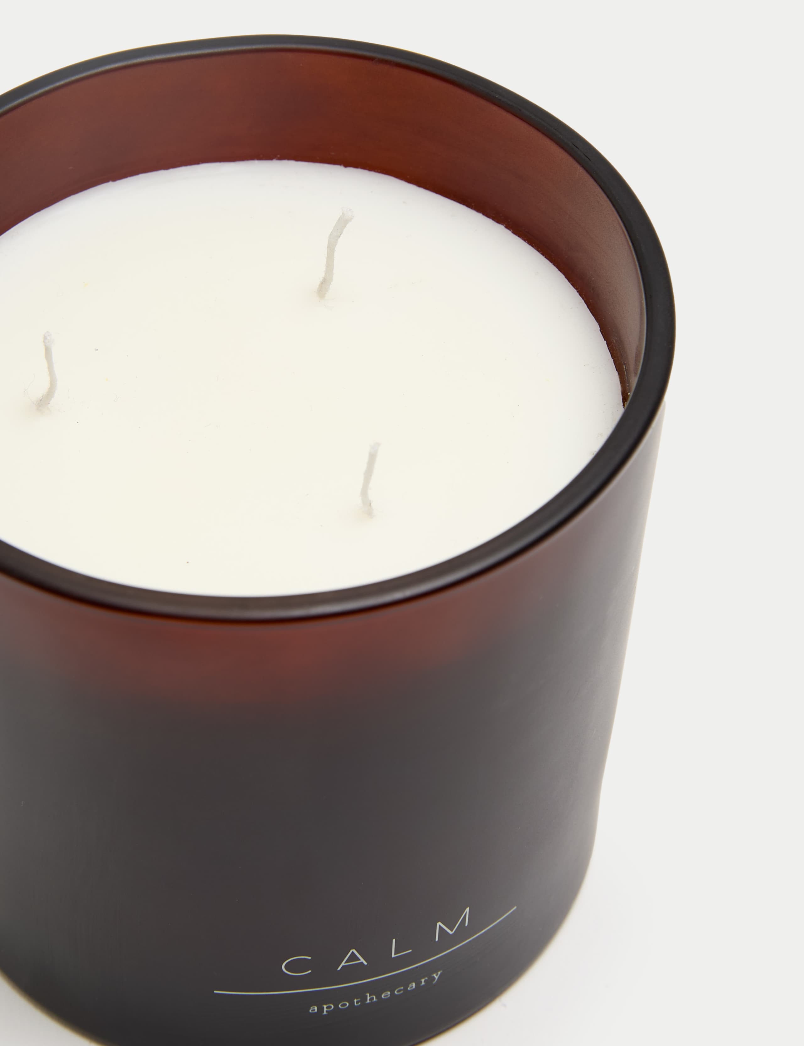 Apothecary Calm 3 wick candle soothing fragrance, UK version