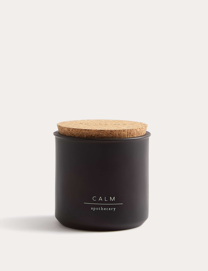 Calm refillable scented candle, imported from the UK