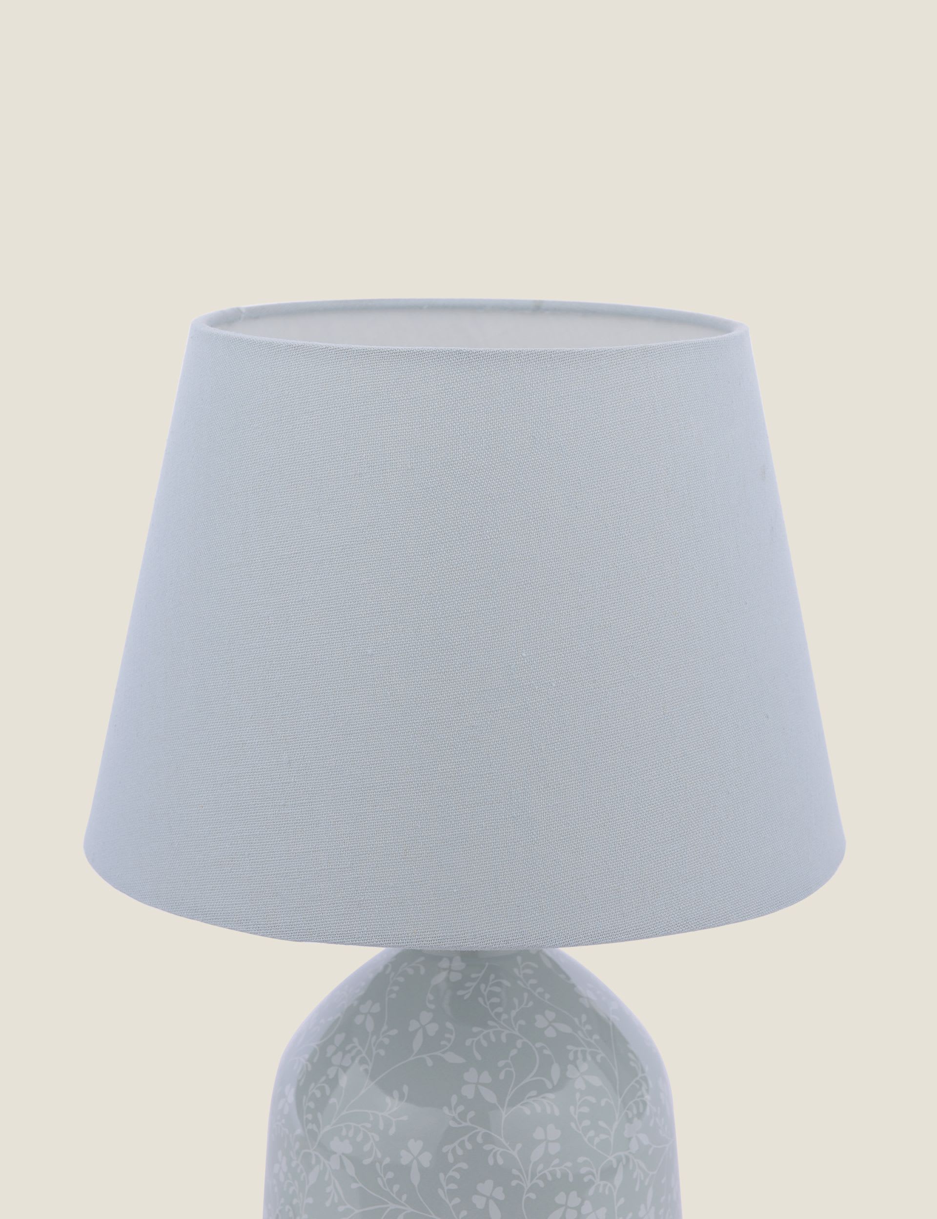 Laura Ashley Campion ceramic floral table lamp, UK version
