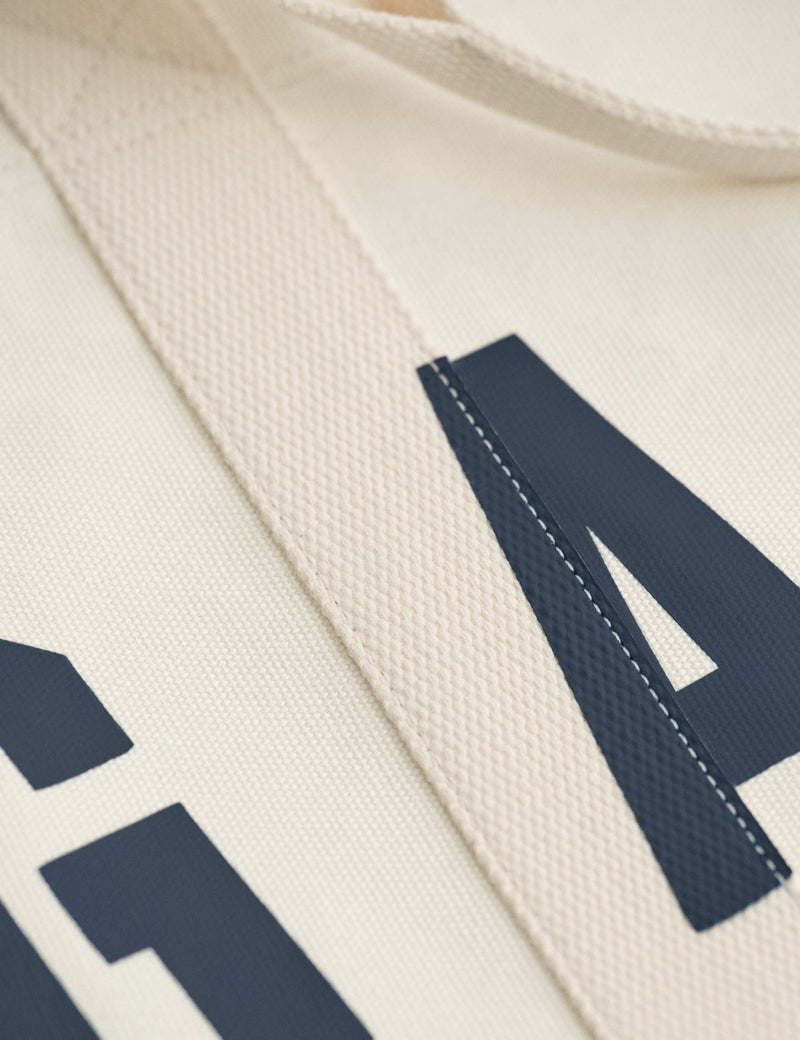 GANT pure cotton canvas logo tote bag, imported from the UK
