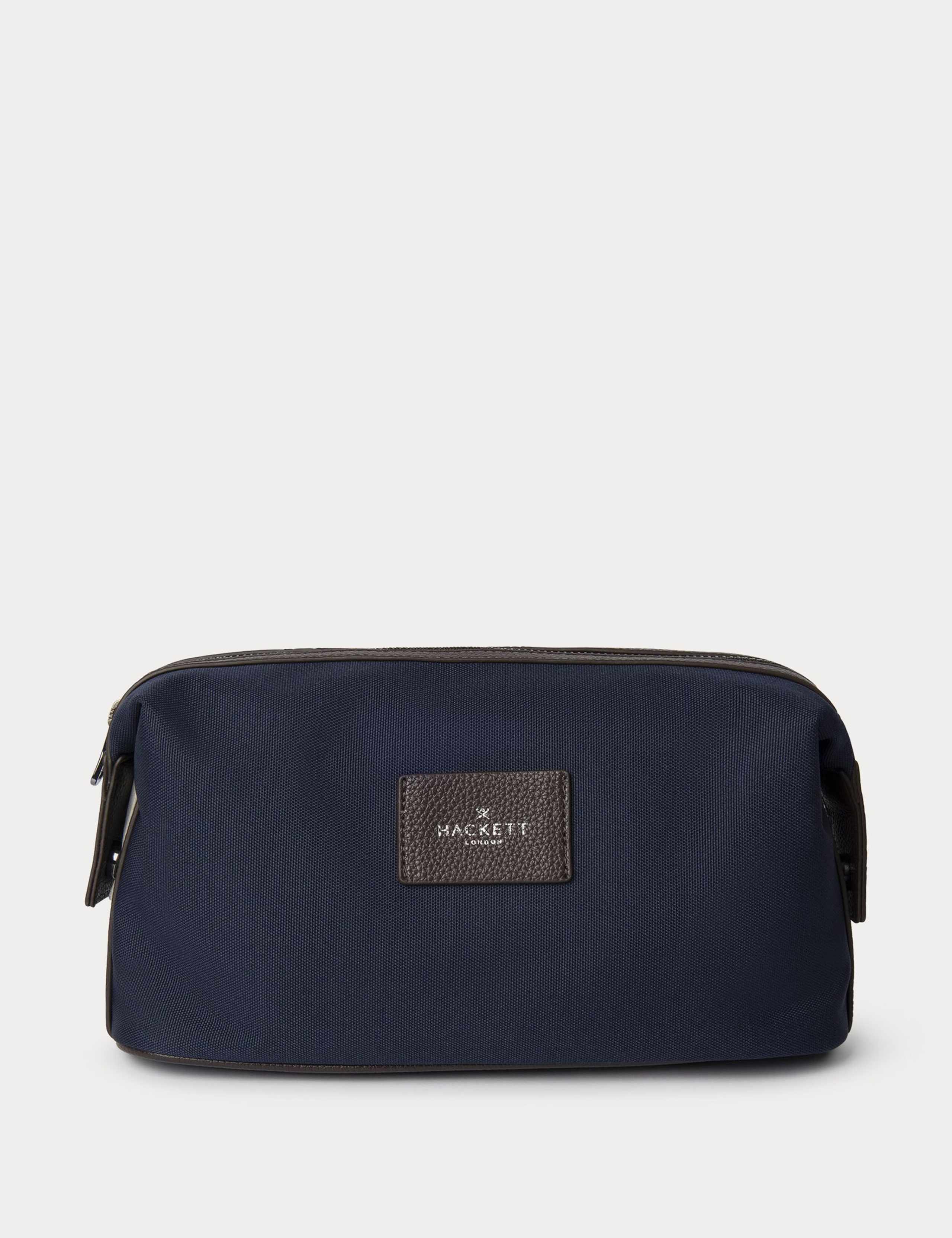Canvas Logo Washbag