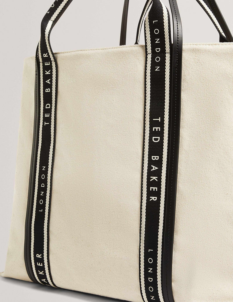 Ted Baker canvas webbing shopper bag - British product