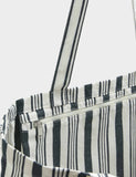 M&S Canvas Striped Shopper Bag, UK version
