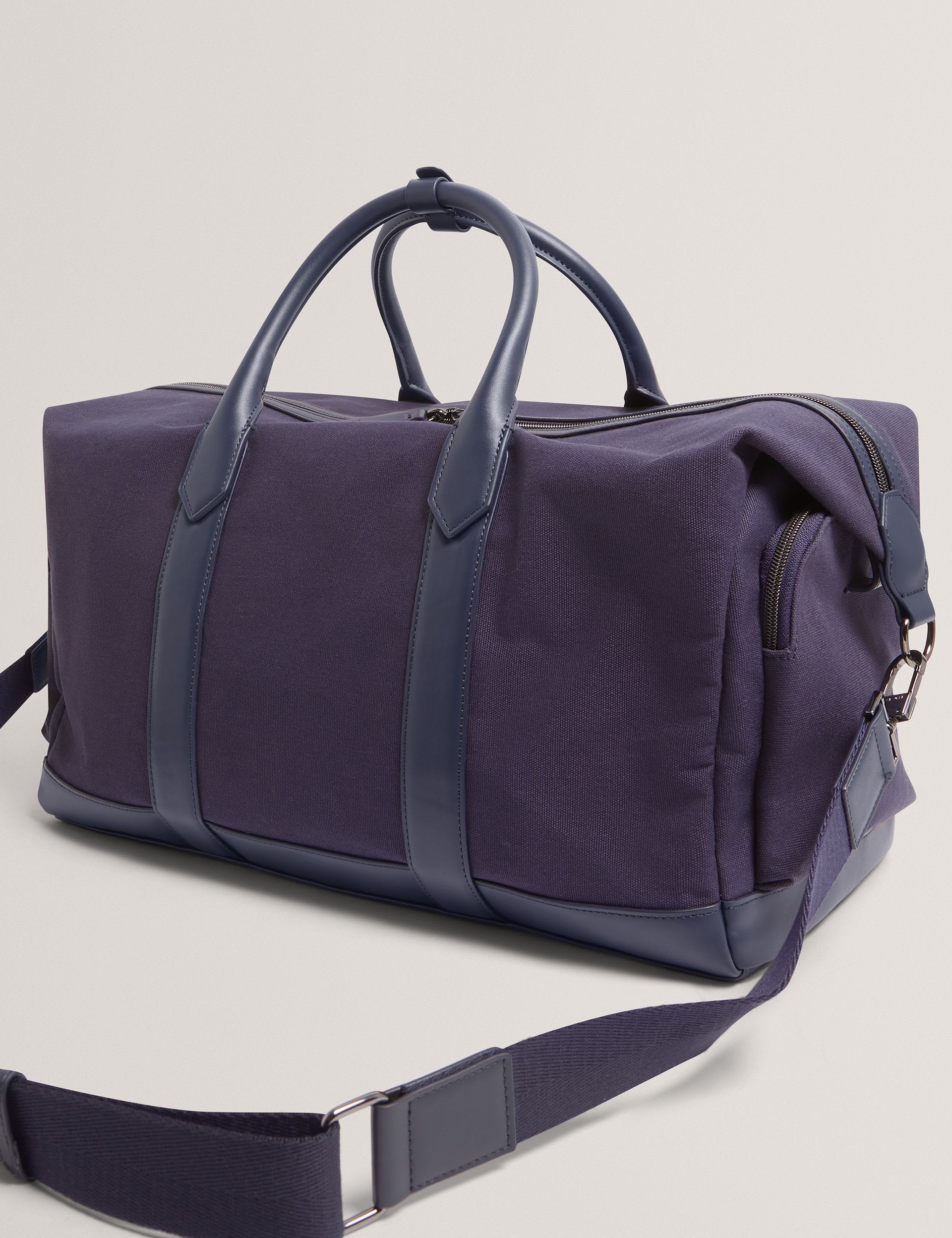 Ted Baker canvas stud detail holdall (British brand)