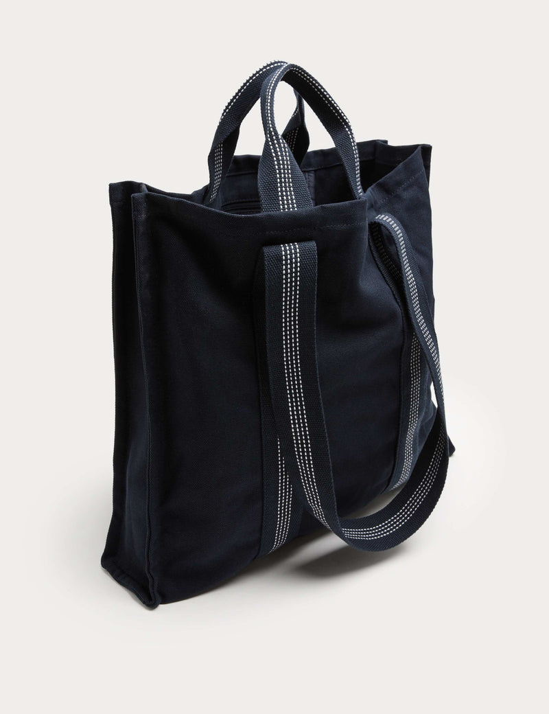 M&S canvas tote bag with internal zip pocket (British brand)