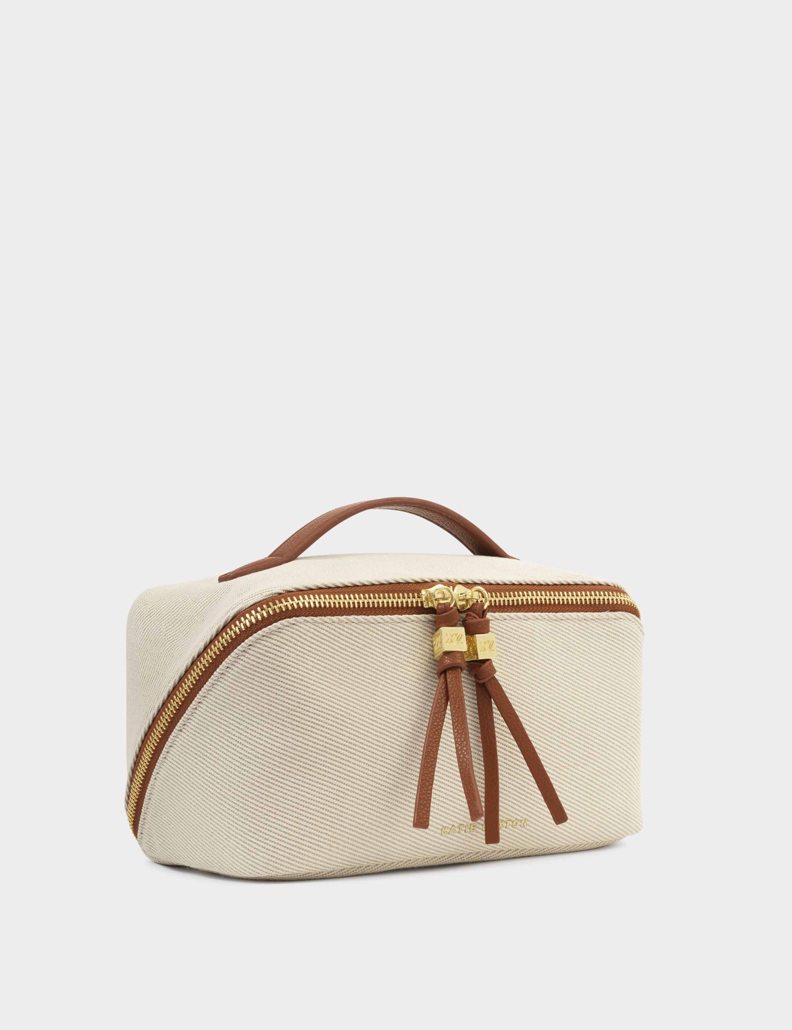 Katie Loxton structured canvas make up bag medium, UK version