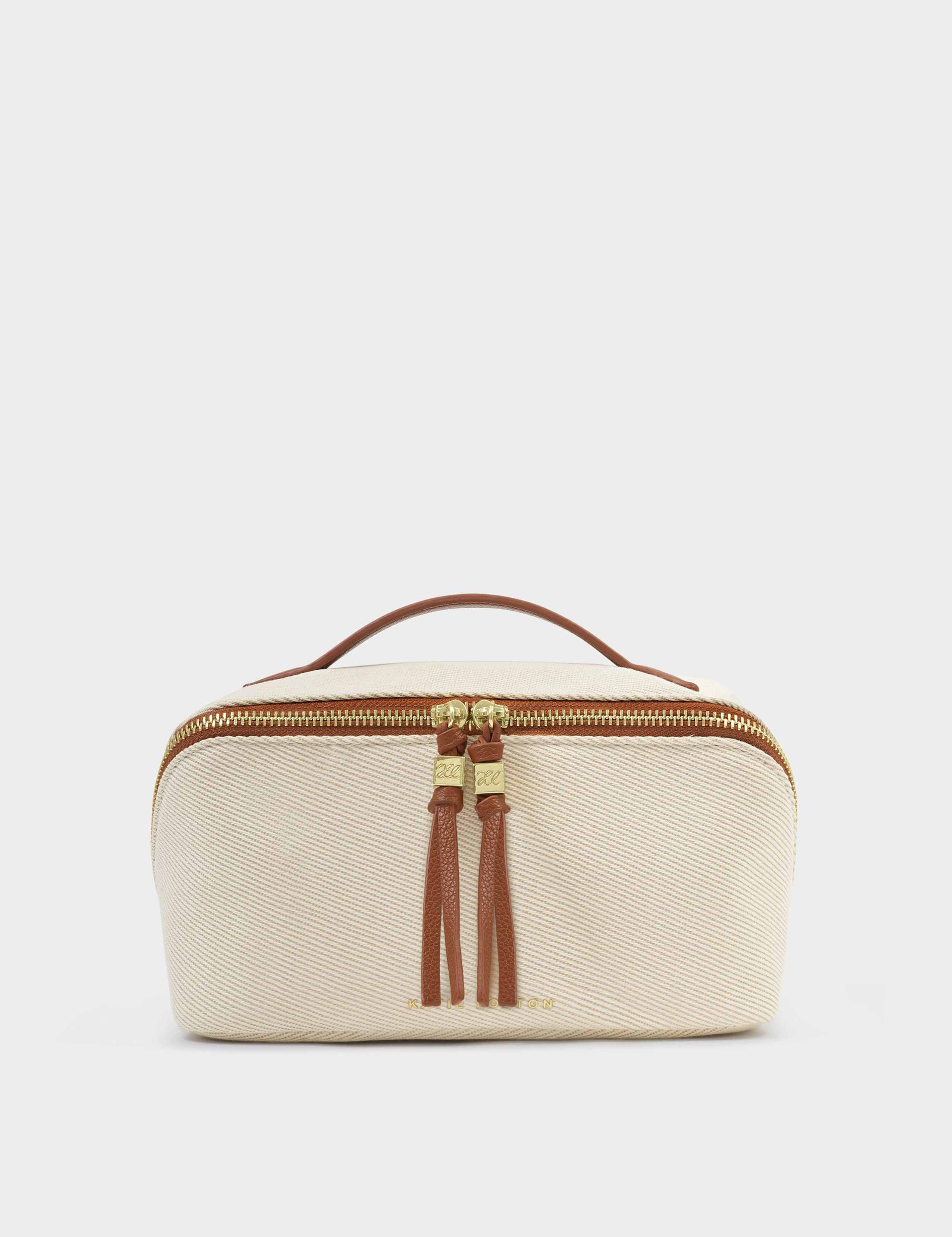 Katie Loxton structured canvas make up bag medium, UK version