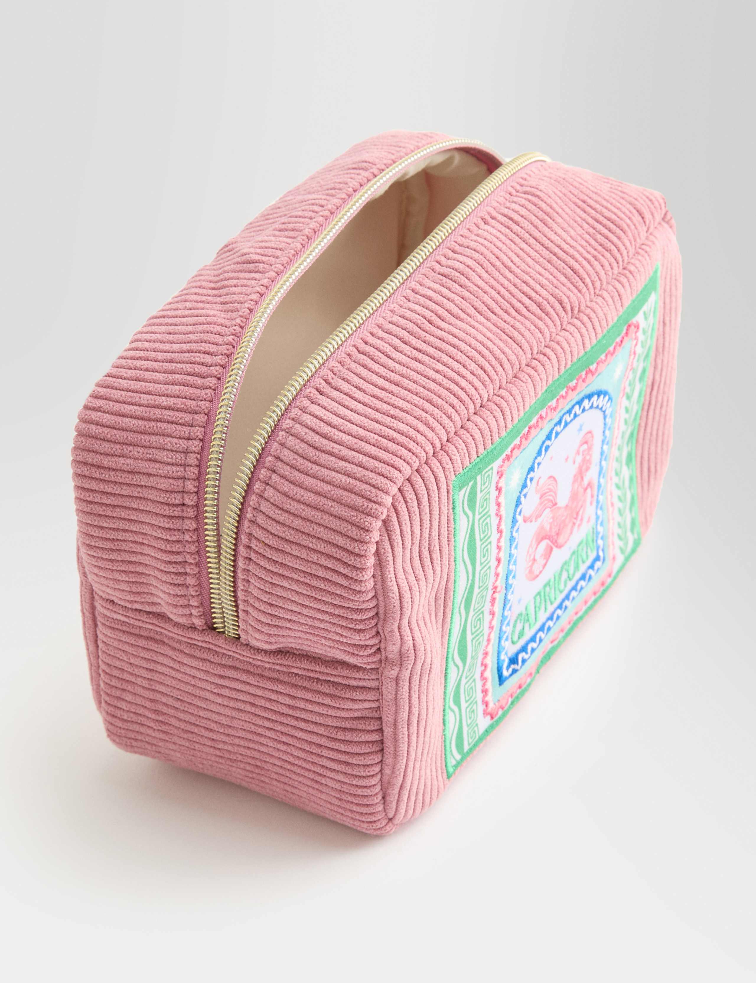 Capricorn star sign toiletry bag (British brand)