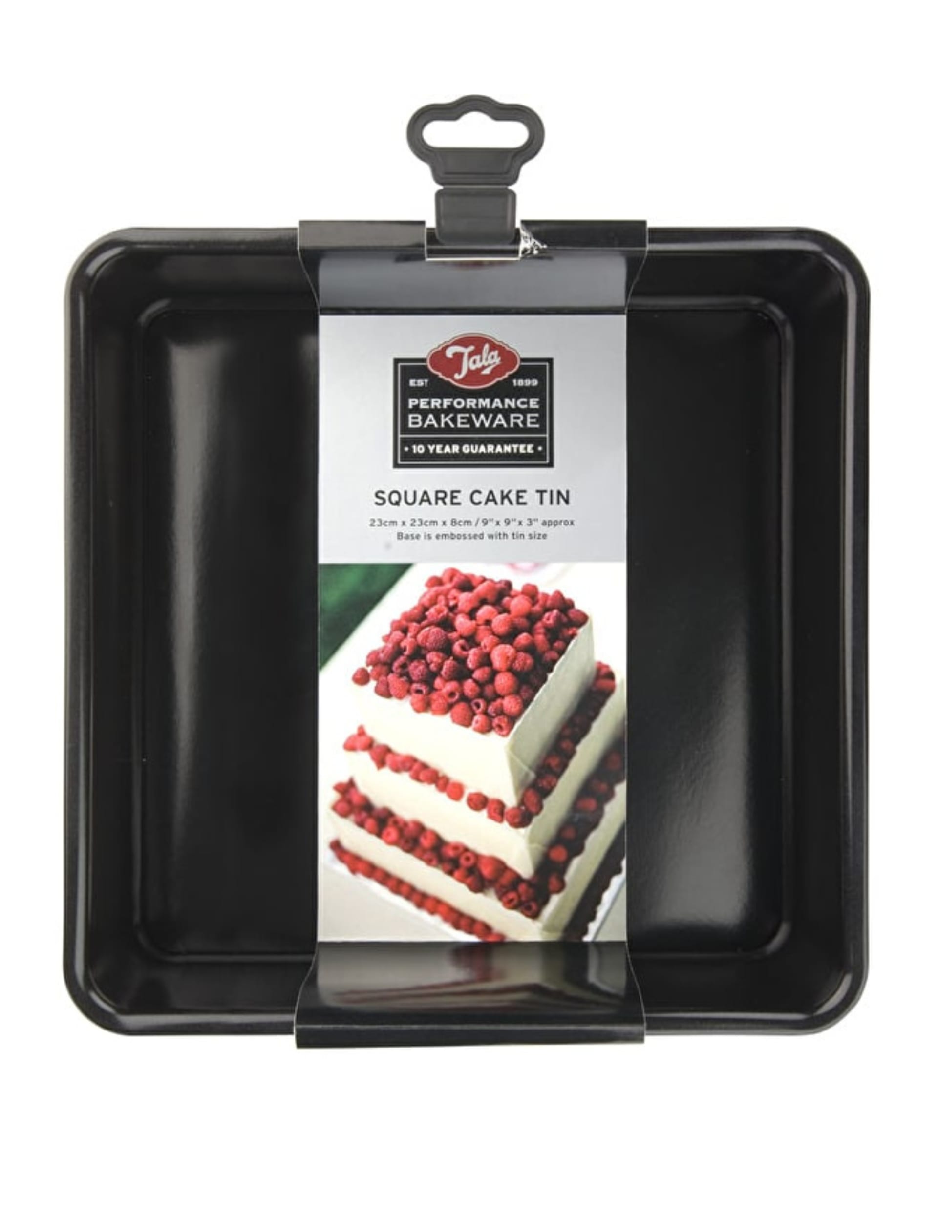 Tala square cake tin 23cm, imported from the UK