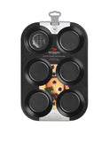 Tala non-stick carbon steel muffin tin 6 cup, UK version
