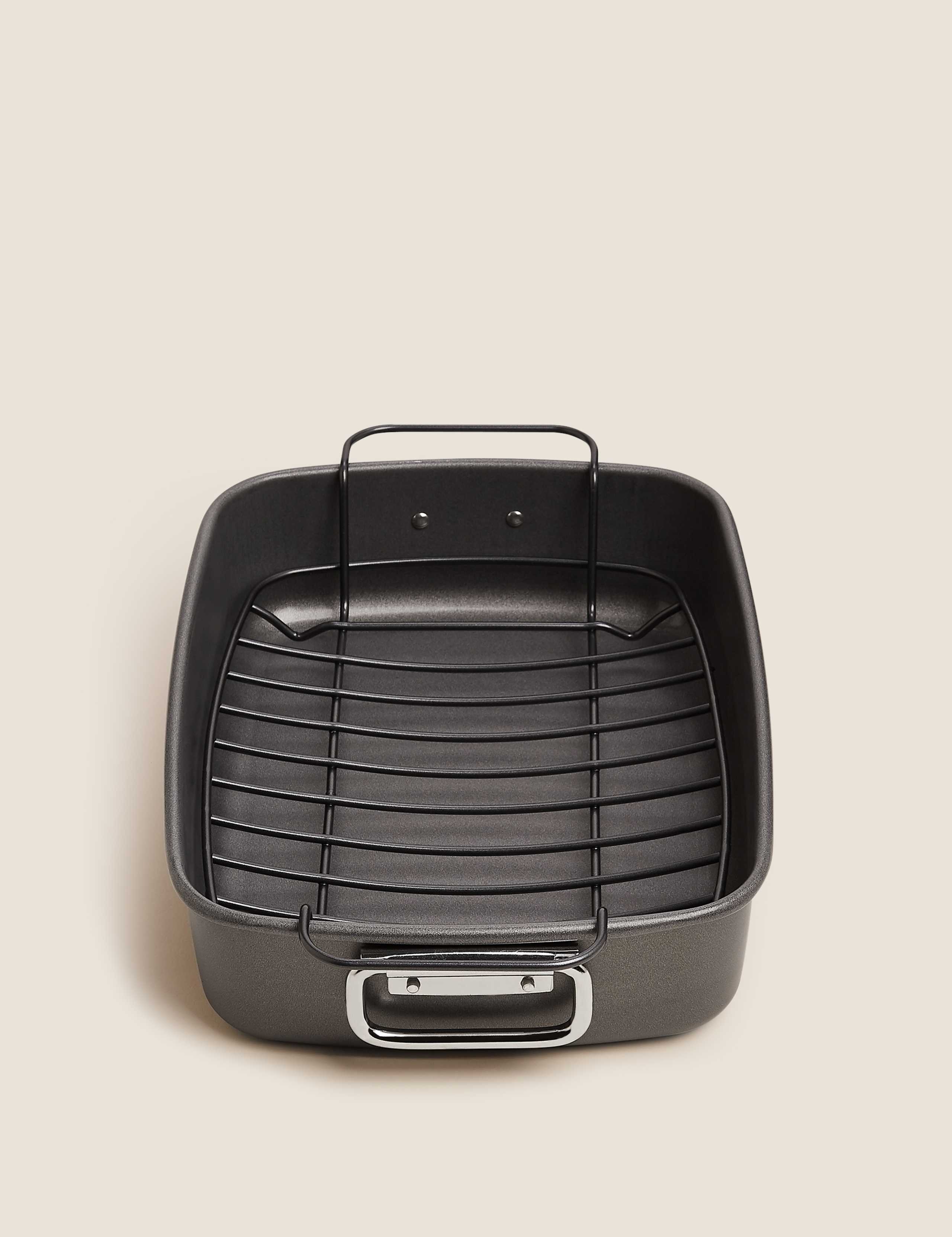 Non-stick carbon steel roast rack 35cm - British product