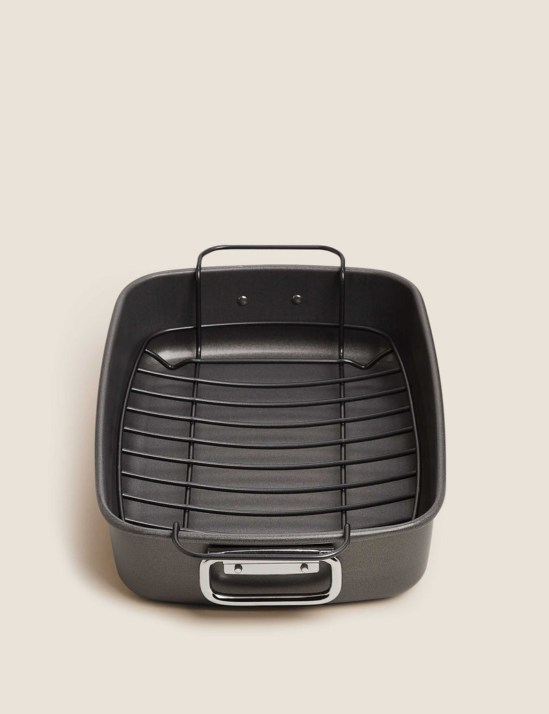 Non-stick carbon steel roast rack 35cm - British product