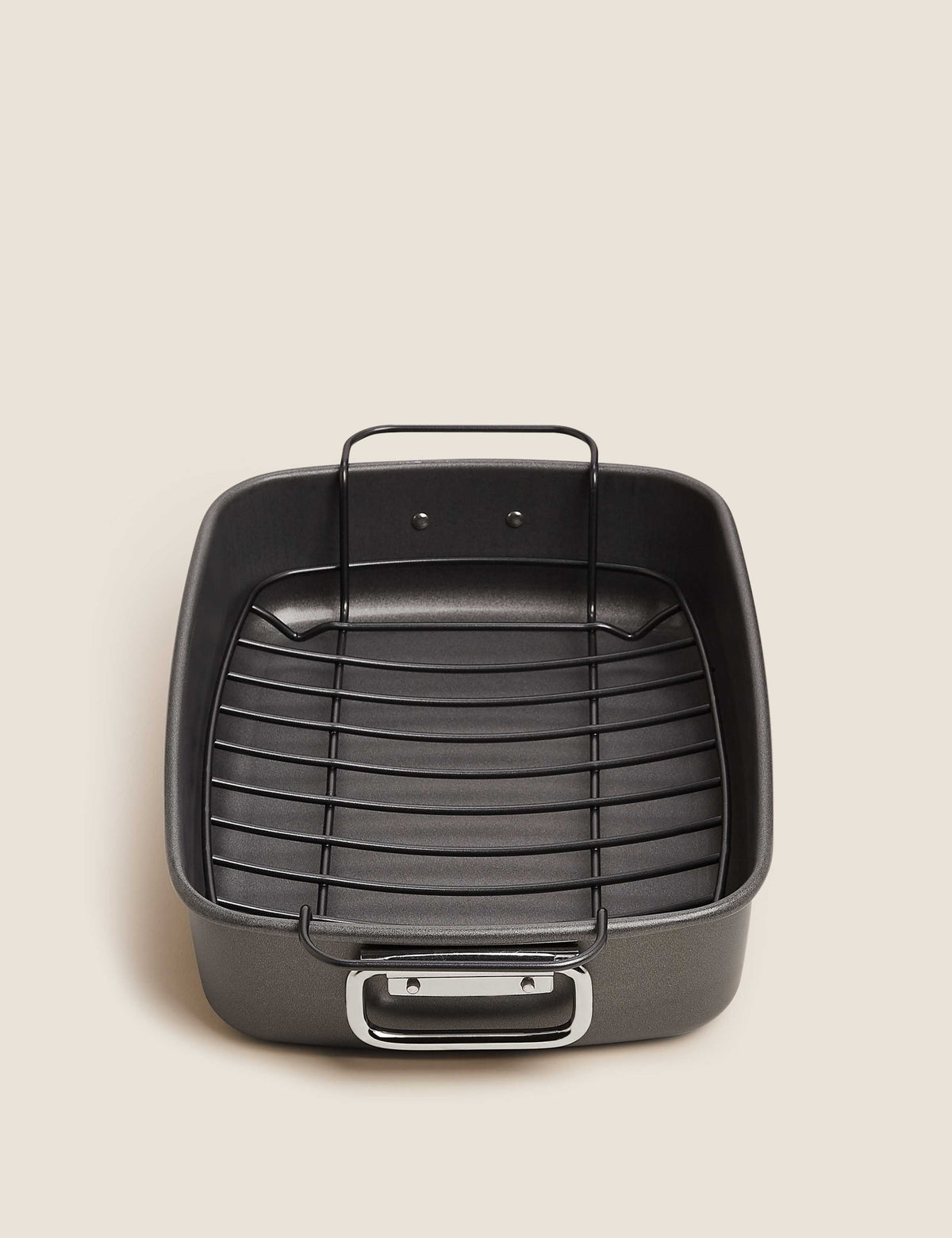 Non-stick carbon steel roast rack 35cm - British product