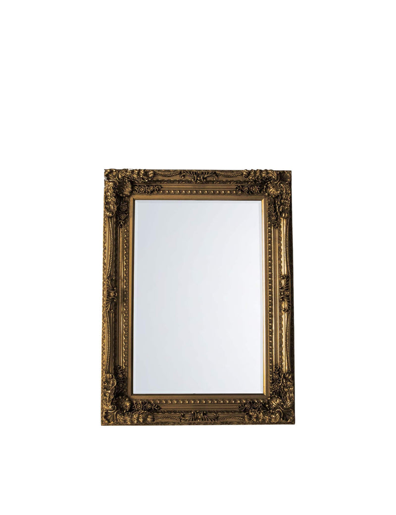 Gallery Direct Carved Louis extra large rectangular mirror (British brand)