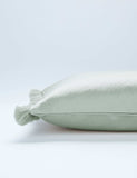 Laura Ashley Carys Crinkle Bolster Cushion 30x50cm, imported from the UK