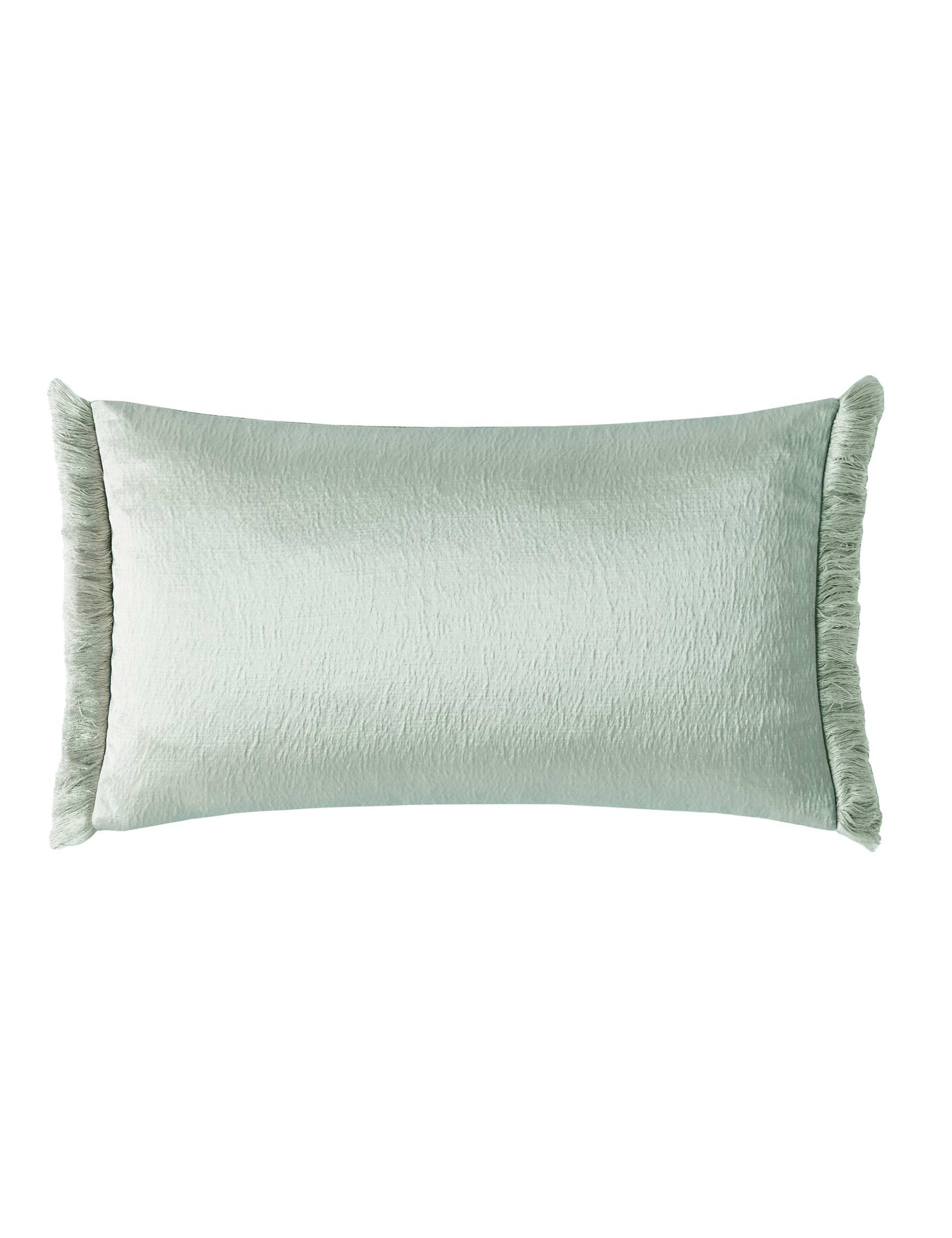 Laura Ashley Carys Crinkle Bolster Cushion 30x50cm, imported from the UK