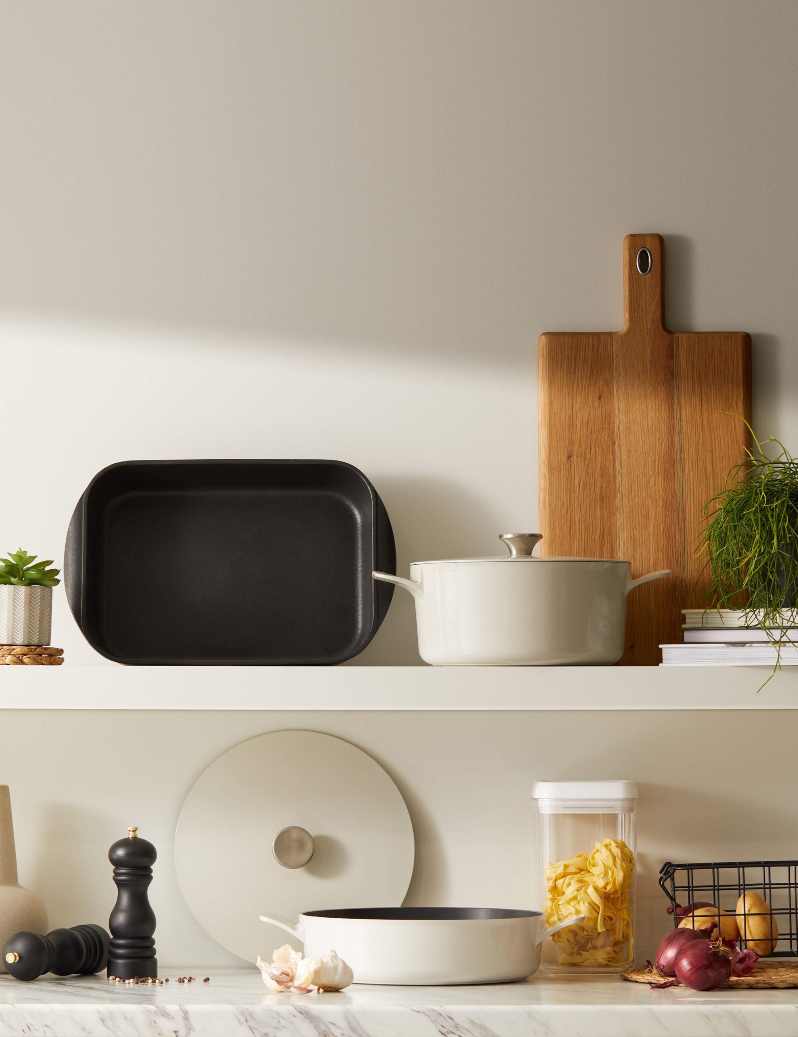 Cast aluminium casserole dish 5L - British product