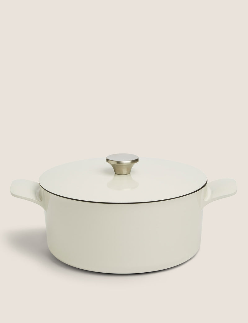 Cast aluminium casserole dish 5L - British product