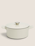 Cast aluminium casserole dish 5L - British product