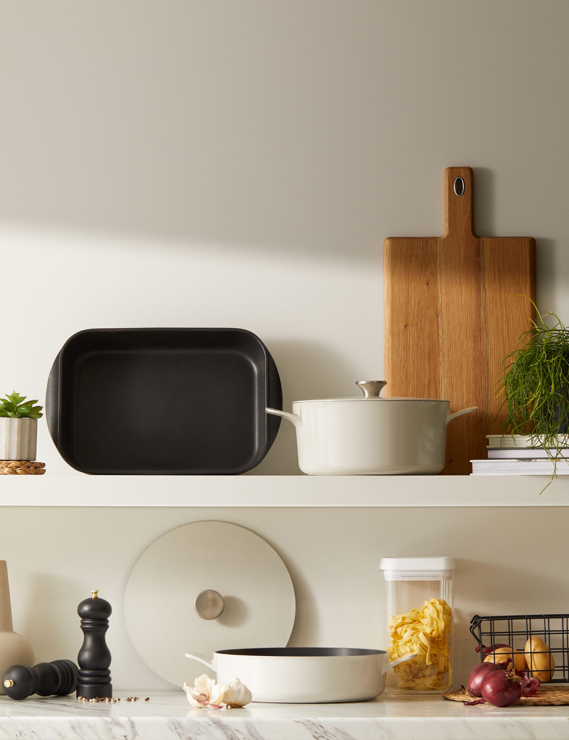 Cast aluminium casserole dish 5L - British product